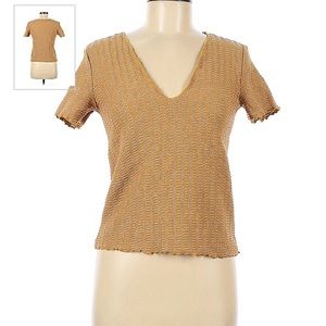 Zara Short Sleeve Top Medium